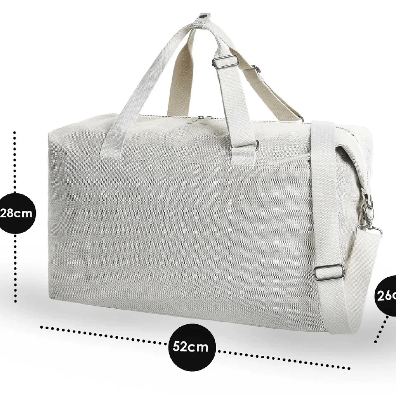 Borsone modello “Mommy” Beige Tricheco - immagine 5