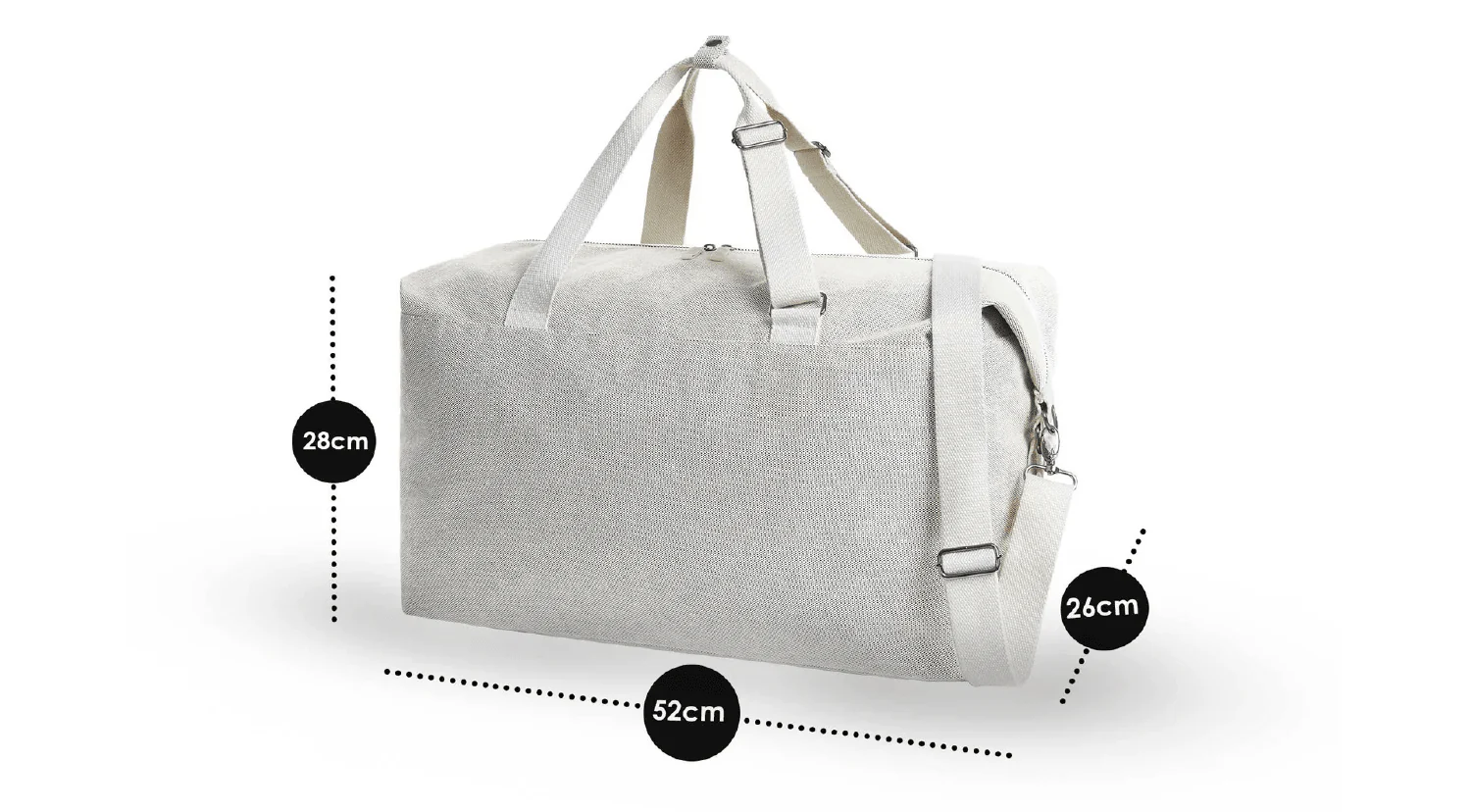 Borsone modello “Mommy” Beige Trenino dolci Animali - immagine 4