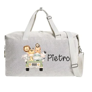 Borsone modello “Mommy” Beige Safari Verde