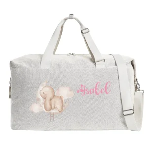 Borsone modello “Mommy” Beige Coniglietto su nuvola