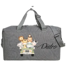 Borsone modello “Mommy” Grey Safari Verde