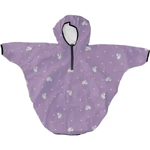 Mantella antipioggia MR TIGGLE – Unicorno Lilla cuori