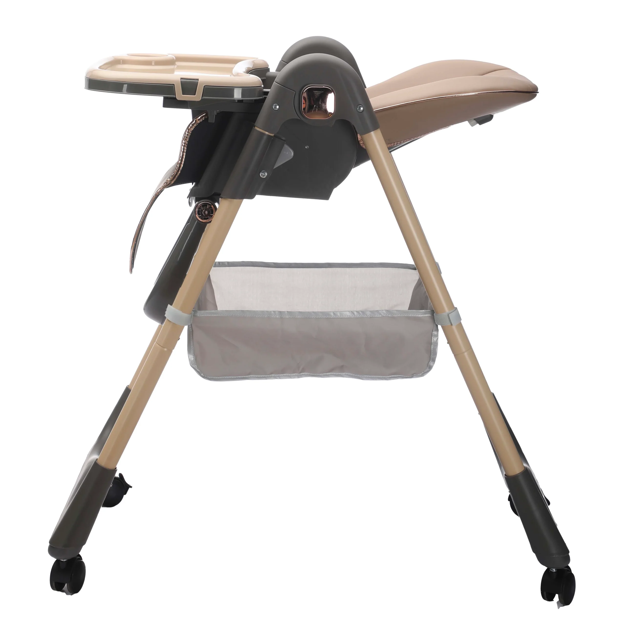 Sediolone Pappa Leonie Nest Bianco + Bavaglino, Scodella e Posate in Silicone OMAGGIO - immagine 8