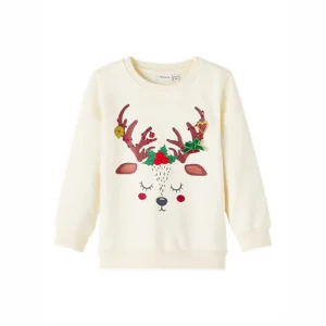 Felpa natalizia | latte