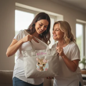 Borsa Mamma EasyMum – pratica, leggera e sempre con te Giraffa