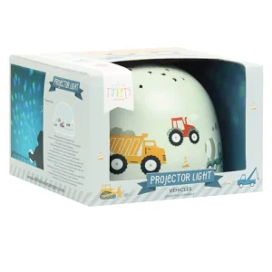 Proiettore di luci per cameretta – Veicoli – A little lovely company