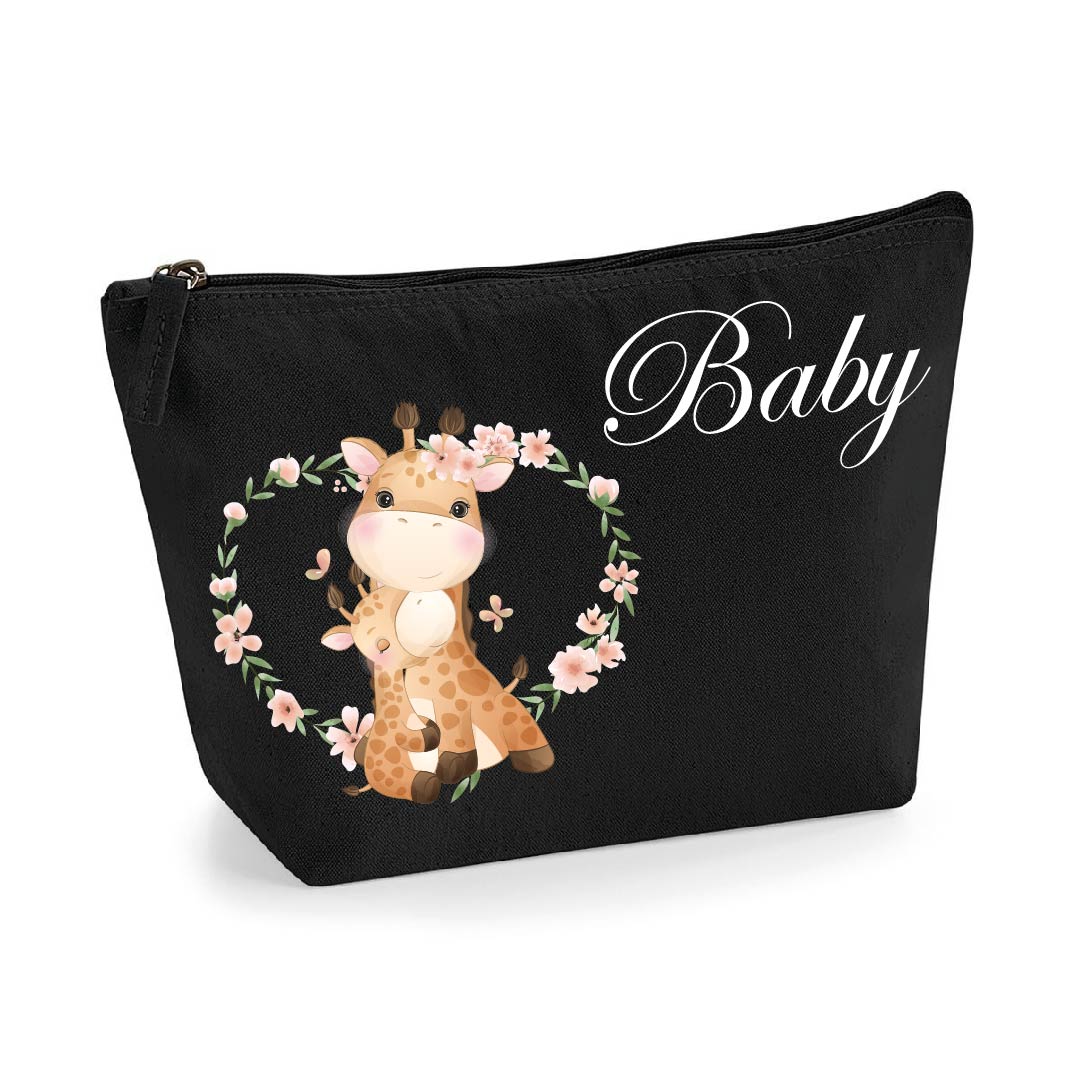 Pochette in cotone organico personalizzabile Giraffine - immagine 4