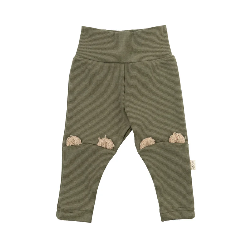 Pantalone Teddy Verde – Wooly Organic - immagine 2