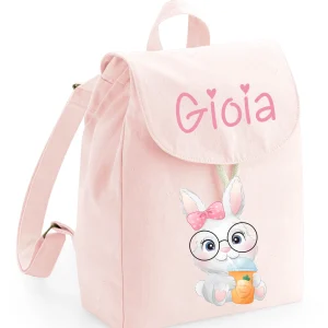 Mini Zaino  Asilo in Cotone Coniglietta