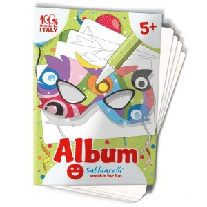 Album Sabbiarelli – Le maschere 5+ Speciale Carnevale