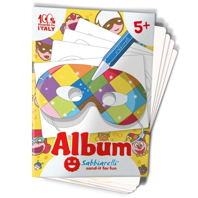 Album Sabbiarelli- Le maschere 2 5+ Speciale Carnevale