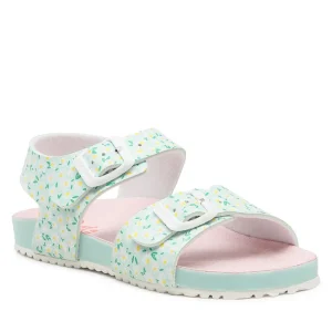 Sandali Garvalin Fiorellini Verde