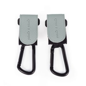 Set 2 Ganci per Passeggino Icon Green – Pasito a Pasito