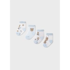 Set 4 calze corte animali neonato – Mayoral