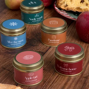 Winter Collection – Candela in cera di soia