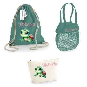 Set spiaggia per Bambini Personalizzabile Tartaruga
