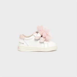 Sneakers in pelle con fiocco – Mayoral