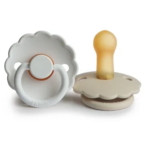 FRIGG Daisy BRIGHT WHITE/CREAM 6-18 mesi SET 2 PEZZI