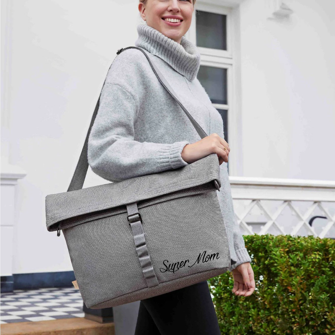 Borsa Multiuso capiente e leggera Super Mom - immagine 3