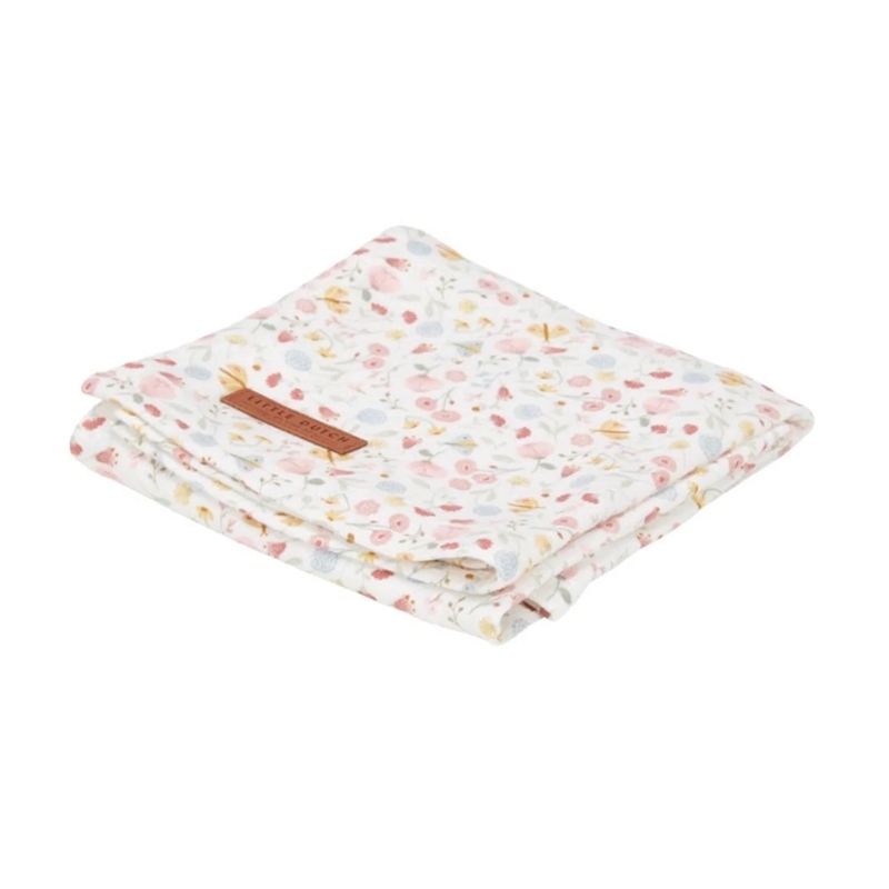 Copertina XL Swaddle – Fiori e Farfalle – Little Dutch