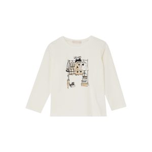 T-shirt in cotone con stampa – Liu Jo