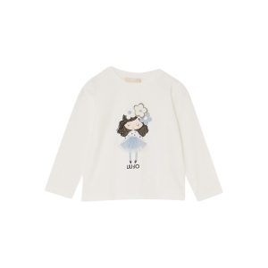 T-shirt in cotone con stampa – Liu Jo