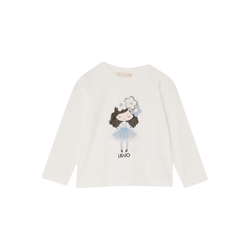 T-shirt in cotone con stampa – Liu Jo