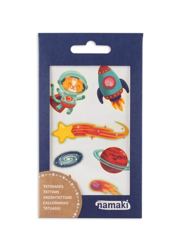 Tatuaggi per bambini di Namaki – Mondi intergalattici - immagine 2