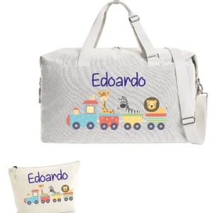 Borsone Mommy Trenino e pochette abbinata