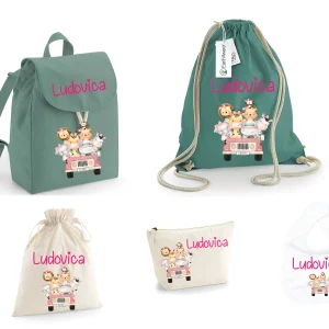 SUPER Set asilo Safari Rosa