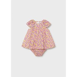 Abito stampato con copripannolino neonata – Mayoral